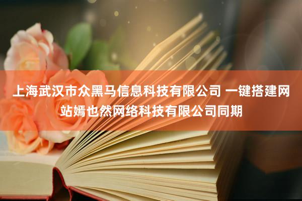 上海武汉市众黑马信息科技有限公司 一键搭建网站嫣也然网络科技有限公司同期